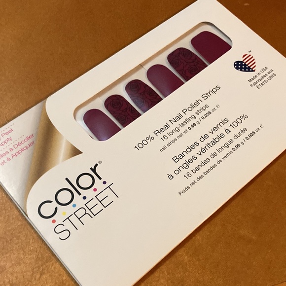 Color Street Nails Limited Edition Retired Rose Goes - Picture 2 of 4